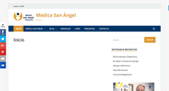 Desktop Screenshot of medicasanangel.com.mx
